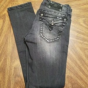 Miss Me Black Skinny Jeans